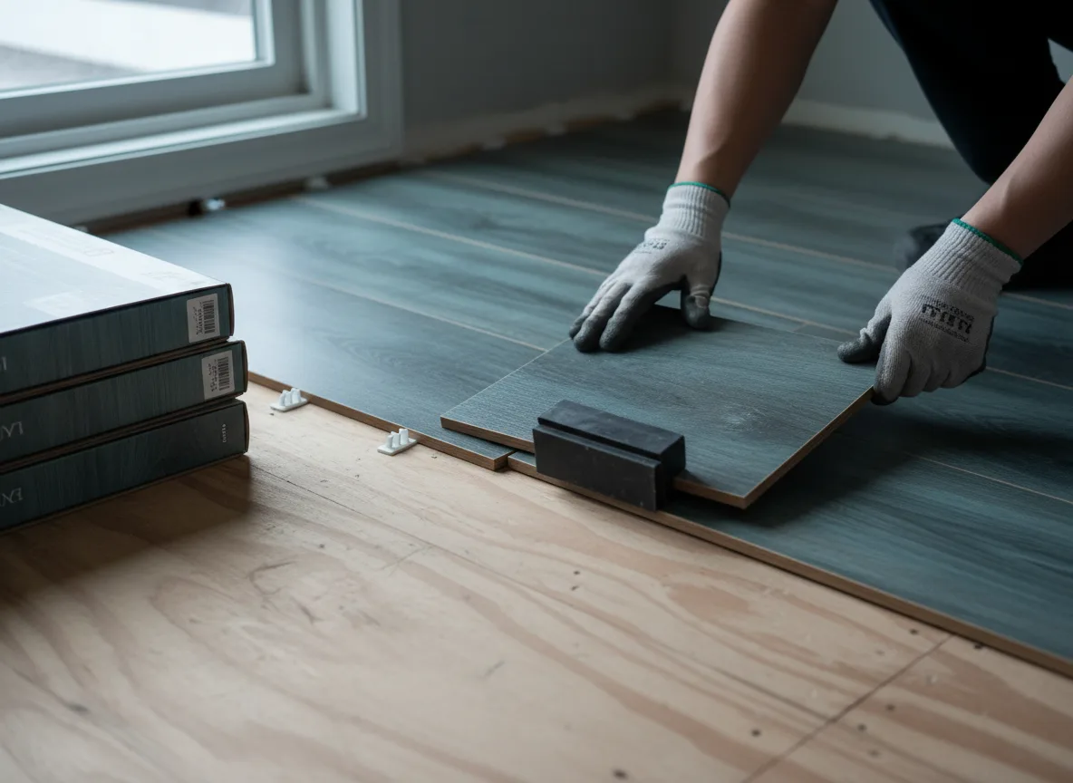 Luxury Vinyl Plank Installation company in Kiester, MN